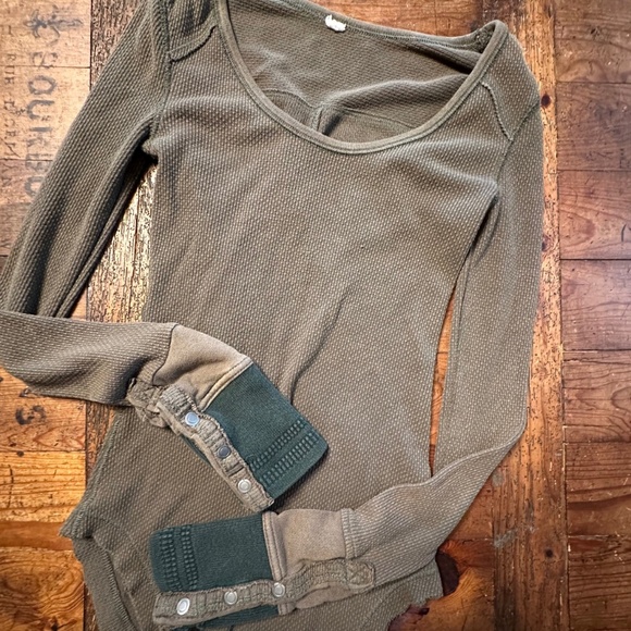 free people fancy cuff thermal - Picture 7 of 10